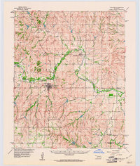 Cheyenne 1960 topographic map thumbnail
