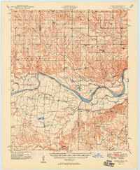Direct topographic map thumbnail