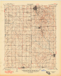 Drumright 1931 topographic map thumbnail
