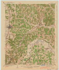 Edmond 1940 topographic map thumbnail