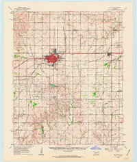 Elk City 1961 topographic map thumbnail