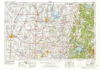 Enid 1955 topographic map thumbnail