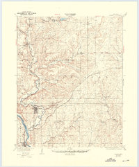 Fairfax 1932 topographic map thumbnail