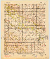 Fort Reno 1941 topographic map thumbnail