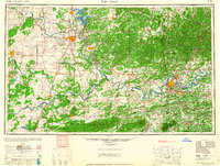 Fort Smith 1965 topographic map thumbnail