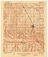 Geary 1942 topographic map thumbnail