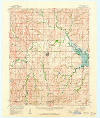 Hammon 1960 topographic map thumbnail