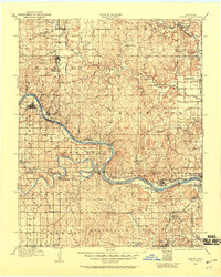 Hominy 1912 topographic map thumbnail