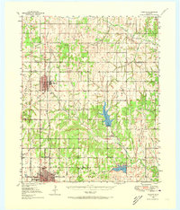 Marlow 1950 topographic map thumbnail