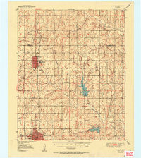 Marlow 1951 topographic map preview