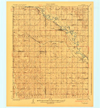 McLoud 1930 topographic map thumbnail