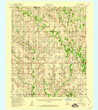Nellie 1956 topographic map thumbnail