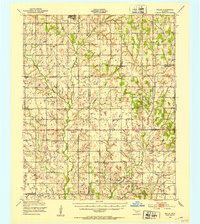 Nellie 1949 topographic map thumbnail