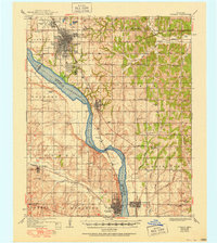 Norman 1936 topographic map thumbnail