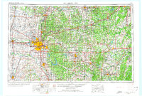 Oklahoma City 1957 topographic map thumbnail