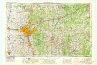 Oklahoma City 1957 topographic map thumbnail