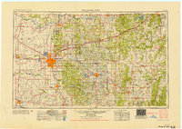 Oklahoma City 1954 topographic map thumbnail