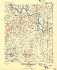 Okmulgee 1896 topographic map thumbnail
