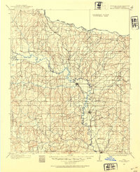 Pauls Valley 1898 topographic map thumbnail