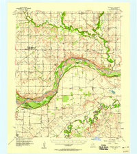 Randlett 1957 topographic map thumbnail