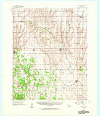 Ringwood 1956 topographic map thumbnail