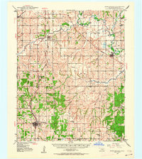 Rush Springs 1949 topographic map thumbnail