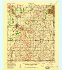Snyder 1956 topographic map preview