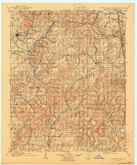 Tahlequah 1901 topographic map thumbnail