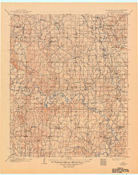 Tishomingo 1901 topographic map thumbnail