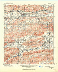 Tuskahoma 1908 topographic map thumbnail