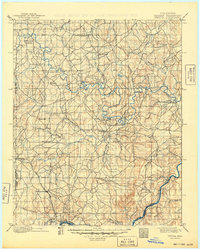 Wewoka 1900 topographic map thumbnail