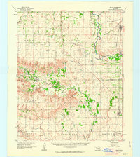 Willow 1961 topographic map preview