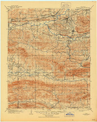 Winding Stair 1909 topographic map thumbnail