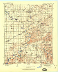 Wyandotte 1907 topographic map thumbnail