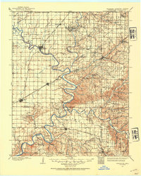 Wyandotte 1907 topographic map thumbnail
