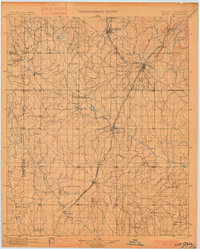Atoka 1900 topographic map thumbnail