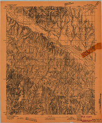Buggy Creek topographic map thumbnail