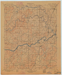 Canadian topographic map thumbnail
