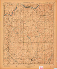 Coalgate 1900 topographic map thumbnail
