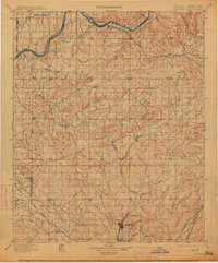 Coalgate 1900 topographic map thumbnail