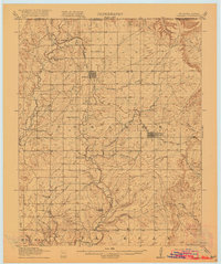 Foraker 1916 topographic map thumbnail