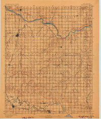 Kingfisher 1895 topographic map thumbnail