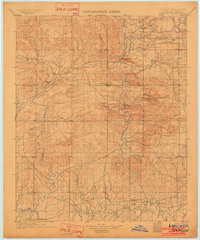 Lukfata 1902 topographic map thumbnail