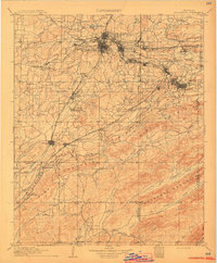 Mc Alester 1909 topographic map thumbnail
