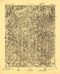 Mulhall 1893 topographic map thumbnail