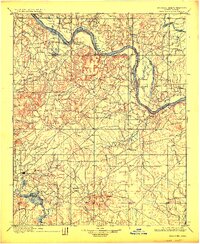 Okmulgee 1900 topographic map thumbnail