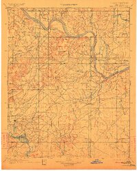 Okmulgee topographic map thumbnail