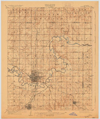 Shawnee 1909 topographic map thumbnail