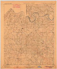 Stonewall 1901 topographic map thumbnail