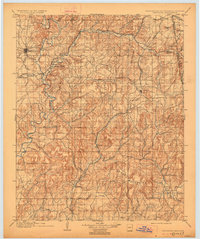 Tahlequah 1901 topographic map thumbnail